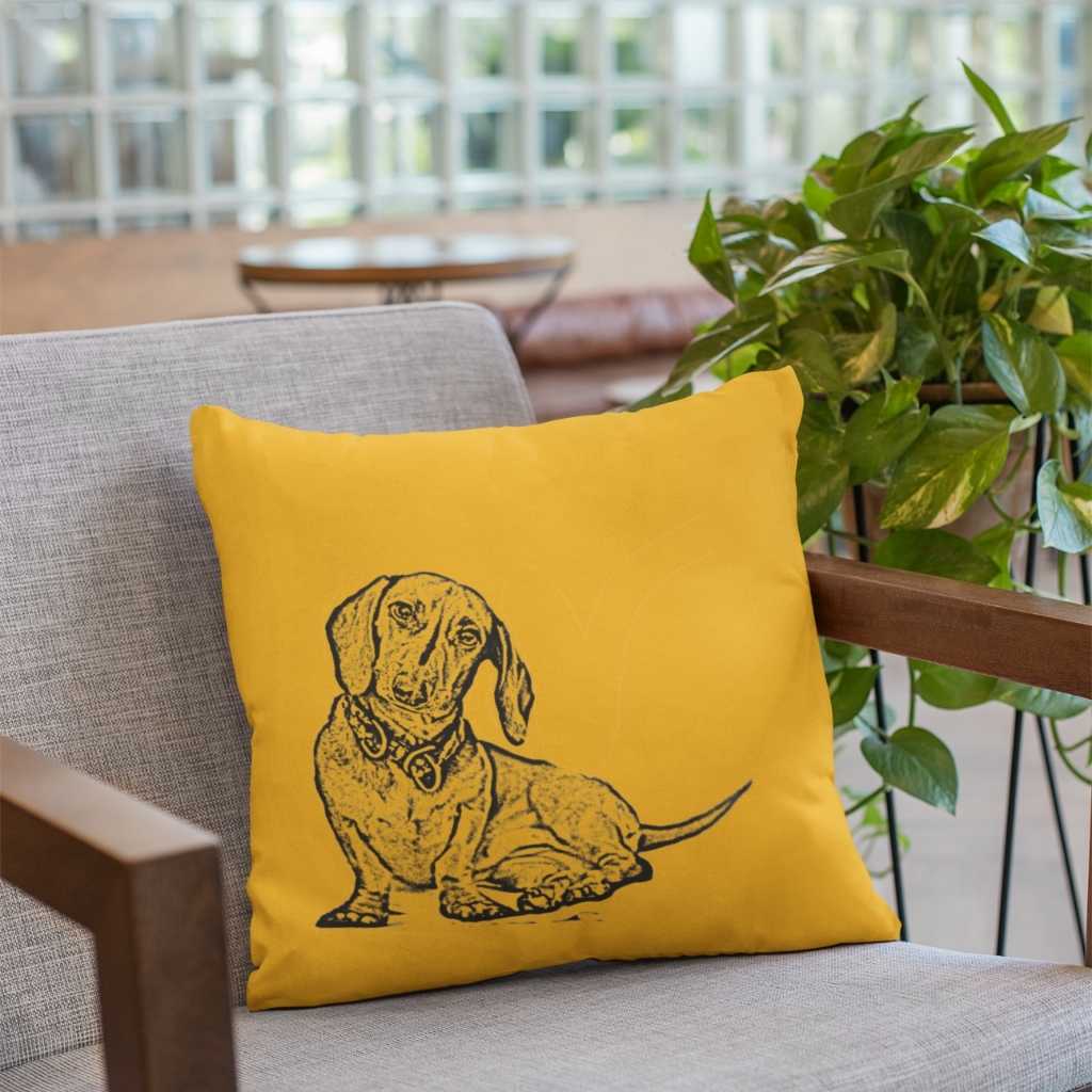 GoodBarks Custom Pet Portrait Pillow