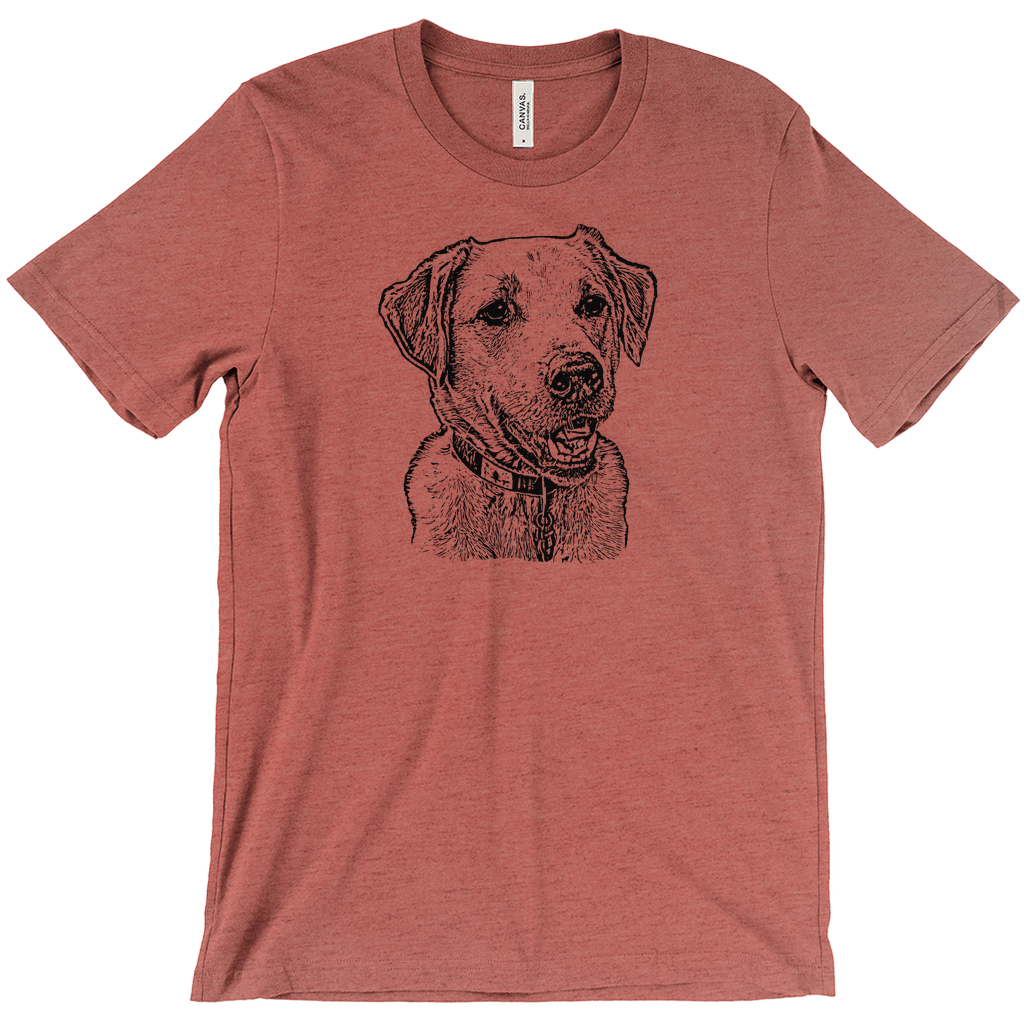 Personalized Pet Portrait Tee