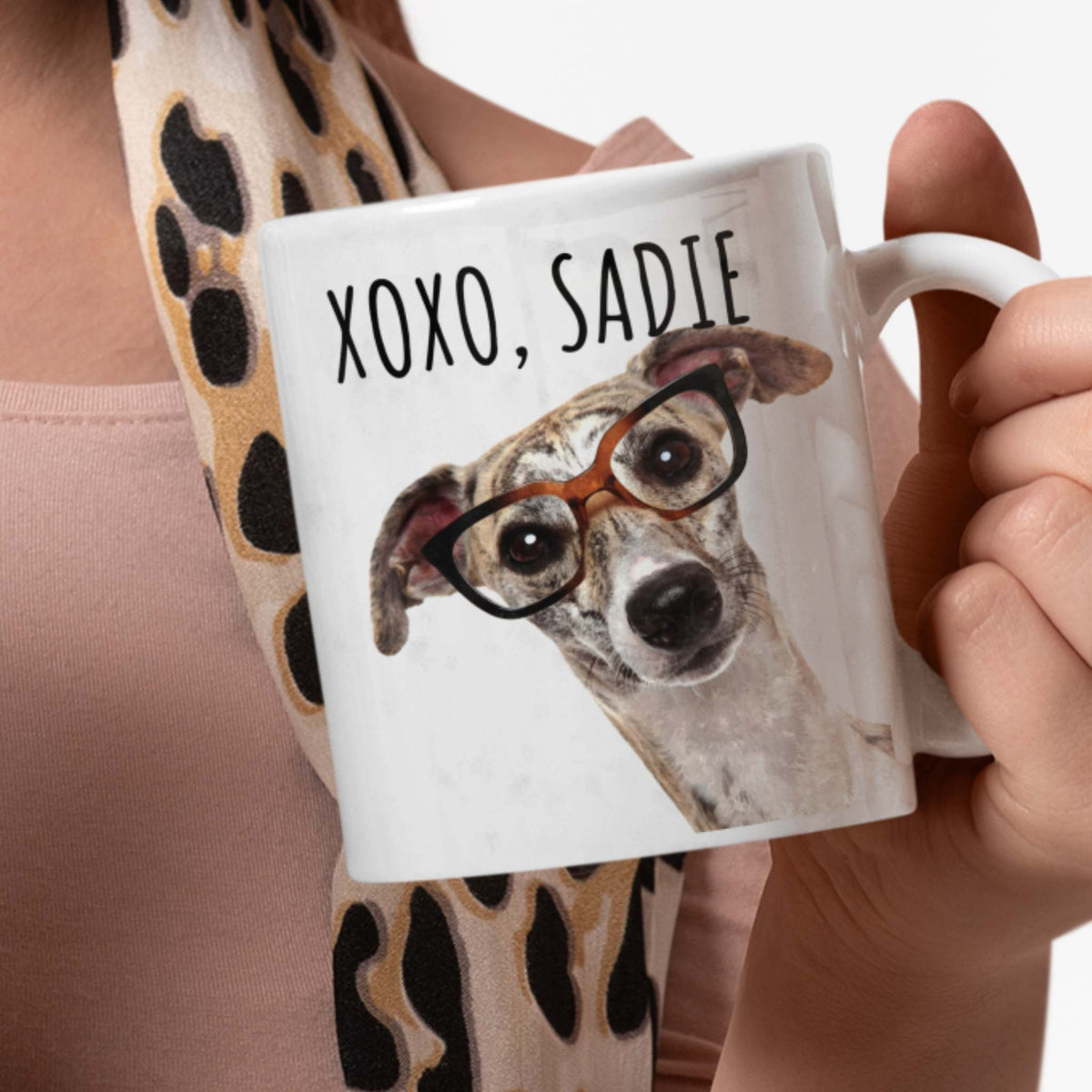 GoodBarks Personalized Peekaboo Mug