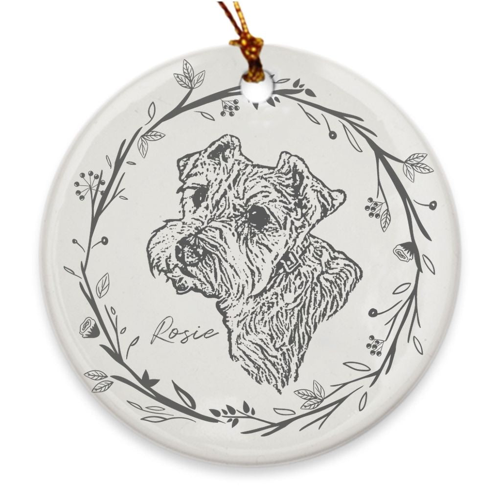 Personalized Ceramic Ornament