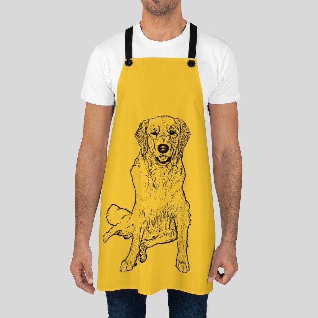 Personalized Ink Portrait Apron - GoodBarks